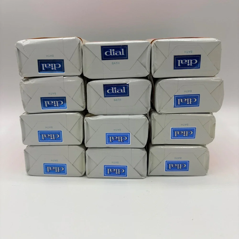Vintage NOS Dial Bath Soap Bicentennial 6 Off 2-Pack Lot of‎ 6 NEW 5oz White Ad